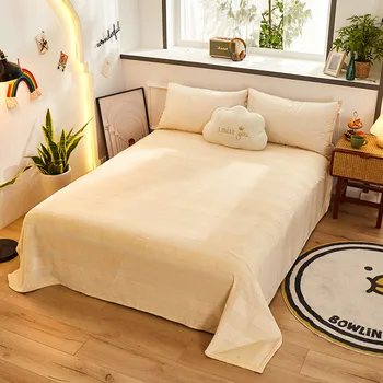 Striped Pellet Fleece Velvet Flannel Flat Sheet Bed Sheet Snow Fleece Flannel Bedding Coverlet Bed Sheet Soft Warm Bed sheets 
Striped Pellet Fleece Velvet Flannel Flat Sheet Bed Sheet Snow Fleece Flannel Bedding Coverlet Bed Sheet Soft Warm Bed sheets