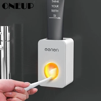 New Automatic Toothpaste Dispenser Dust-proof Toothbrush Holder Wall Mount Stand Bathroom Accessories Set Toothpaste Squeezers
New Automatic Toothpaste Dispenser Dust-proof Toothbrush Holder Wall Mount Stand Bathroom Accessories Set Toothpaste Squeezers