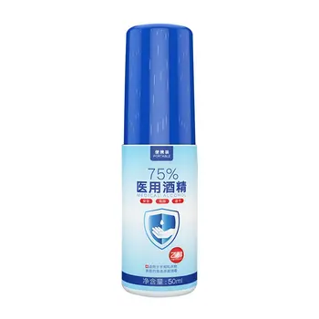 75% alcohol disinfectant hand sanitizer Disposable spray home indoor sterilization 50/30ml 1 pcs
75% alcohol disinfectant hand sanitizer Disposable spray home indoor sterilization 50/30ml 1 pcs