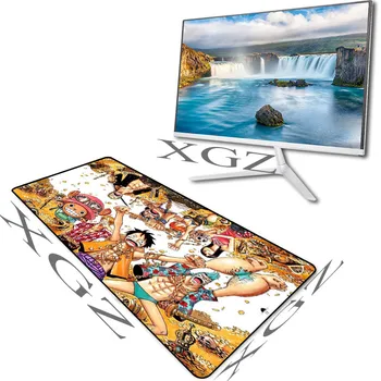 XGZ Hot Anime One Piece Carnival Large Game Mouse Pad Black Lock-edge Computer Desk Mat Rubber Stripe Slip for Dota Csgo Xxl 
XGZ Hot Anime One Piece Carnival Large Game Mouse Pad Black Lock-edge Computer Desk Mat Rubber Stripe Slip for Dota Csgo Xxl
