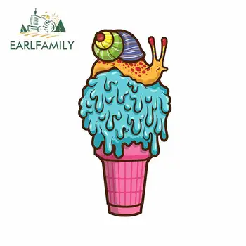EARLFAMILY 13cm x 6.7cm for Snail Ice Cream Car Stickers Personality Laptop Waterproof Decal Windshield Refrigerator Car Styling
EARLFAMILY 13cm x 6.7cm for Snail Ice Cream Car Stickers Personality Laptop Waterproof Decal Windshield Refrigerator Car Styling