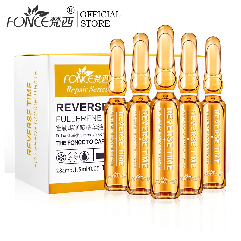 Fonce Fullerene Original Moisturizing Facial Serum 28 bottles Brightening Firming Lightening Fine Line Small Ampoule
Fonce Fullerene Original Moisturizing Facial Serum 28 bottles Brightening Firming Lightening Fine Line Small Ampoule