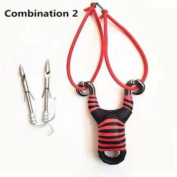 Hunting Slingshot Set Combination Tactical Shooting Strong Alloy Slingshot Outdoor Shooting + Natural Latex Rubber Band
Hunting Slingshot Set Combination Tactical Shooting Strong Alloy Slingshot Outdoor Shooting + Natural Latex Rubber Band