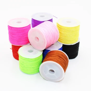 Braided Rope Nylon String Bracelets Jewelry Cord Bracelet Necklace Chinese Knot Cord DIY Tassels Decorative Rope 
Braided Rope Nylon String Bracelets Jewelry Cord Bracelet Necklace Chinese Knot Cord DIY Tassels Decorative Rope