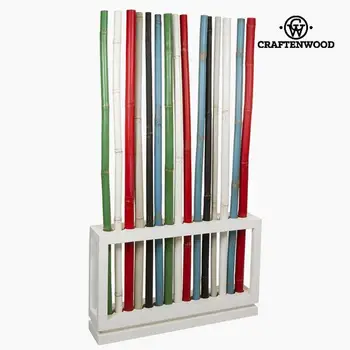 Coloured bamboo stand by Craftenwood
Coloured bamboo stand by Craftenwood