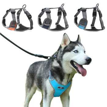 Pet Dog Harness Vest For Small Big Dogs Pitbull Adjustable Outdoor Reflective Travel Mesh Harness Service Dog Collar Labrador
Pet Dog Harness Vest For Small Big Dogs Pitbull Adjustable Outdoor Reflective Travel Mesh Harness Service Dog Collar Labrador