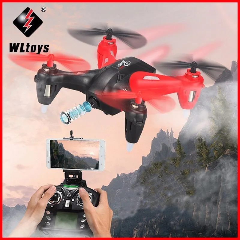

WLtoys Q242K WIFI FPV With 0.3MP Camera 6-Axis Gyro Mini RC Quadcopter RTF 2.4GHz Remote Control DroneToy Gifts