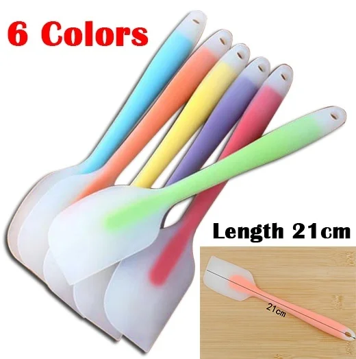 1 Pcs All-in-one Silicone Scraper Butter Cream Scraper Baking Tools Cakes Decorating Soft Seamless Spatula 6 Colors
1 Pcs All-in-one Silicone Scraper Butter Cream Scraper Baking Tools Cakes Decorating Soft Seamless Spatula 6 Colors