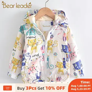 Bear Leader Children Autumn Active Costumes Baby Girls Cat Print Cartoon Coats 2020 New Girl Casual Zipper Jackets Cute Clothes
Bear Leader Children Autumn Active Costumes Baby Girls Cat Print Cartoon Coats 2020 New Girl Casual Zipper Jackets Cute Clothes