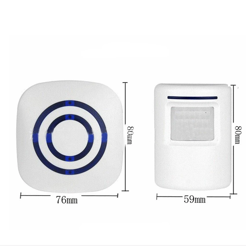 Wireless Motion Sensor Chime Kit Door Open Chime Entrance Entry Alert Doorbell, 3 Volume Levels, 38 Songs for Home/Office/Stores
Wireless Motion Sensor Chime Kit Door Open Chime Entrance Entry Alert Doorbell, 3 Volume Levels, 38 Songs for Home/Office/Stores