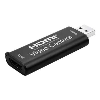 Convenient USB 2.0 HDMI Capture Card Practical Multi-functional Durable Camera Live Streaming Video Recording Box
Convenient USB 2.0 HDMI Capture Card Practical Multi-functional Durable Camera Live Streaming Video Recording Box