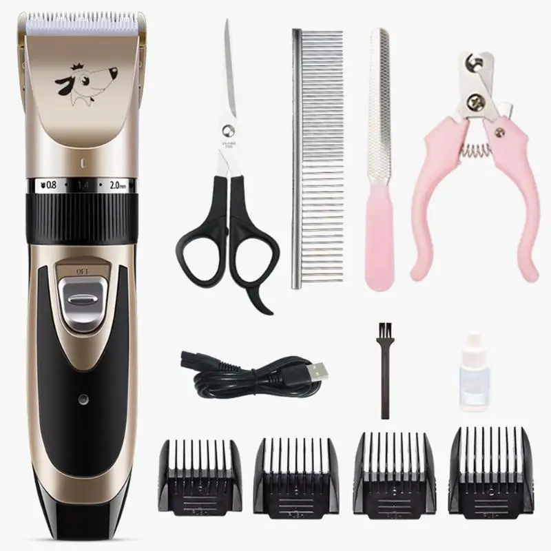Professional Pet Dog Hair Trimmer Animal Grooming Clippers Cat Cutter Machine Shaver Electric Scissor Clipper +Spare Blade
Professional Pet Dog Hair Trimmer Animal Grooming Clippers Cat Cutter Machine Shaver Electric Scissor Clipper +Spare Blade
