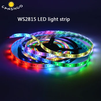 WS2815 DC12V (WS2812B/WS2813) RGB LED Pixels Strip Light Individually Addressable LED Dual-Signal 1m/5m 30/60 Pixels/Leds/m
WS2815 DC12V (WS2812B/WS2813) RGB LED Pixels Strip Light Individually Addressable LED Dual-Signal 1m/5m 30/60 Pixels/Leds/m