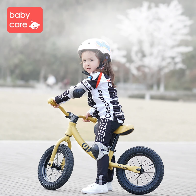 

babycare Flat Car Two-wheeled Toy Car Balance Car Boy/Girl No- Pedal Safe Sliding Bicycle