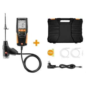Testo 310-Residential Combustion Analyzer kit,Integrated Kink-Resistant Probe Hose Eliminates Leaks,Backlit Display,0563 3100.
Testo 310-Residential Combustion Analyzer kit,Integrated Kink-Resistant Probe Hose Eliminates Leaks,Backlit Display,0563 3100.