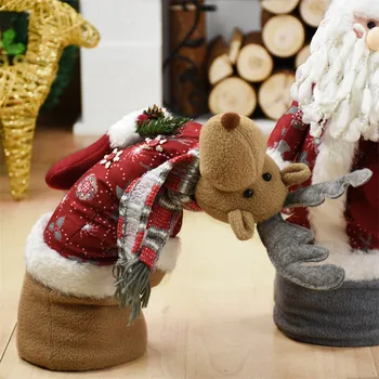 Creative Christmas Dolls Deformable Body Funny Xmas Toys Santa Claus Snowman Reindeer Figurines Xmas Decoration for Home
Creative Christmas Dolls Deformable Body Funny Xmas Toys Santa Claus Snowman Reindeer Figurines Xmas Decoration for Home