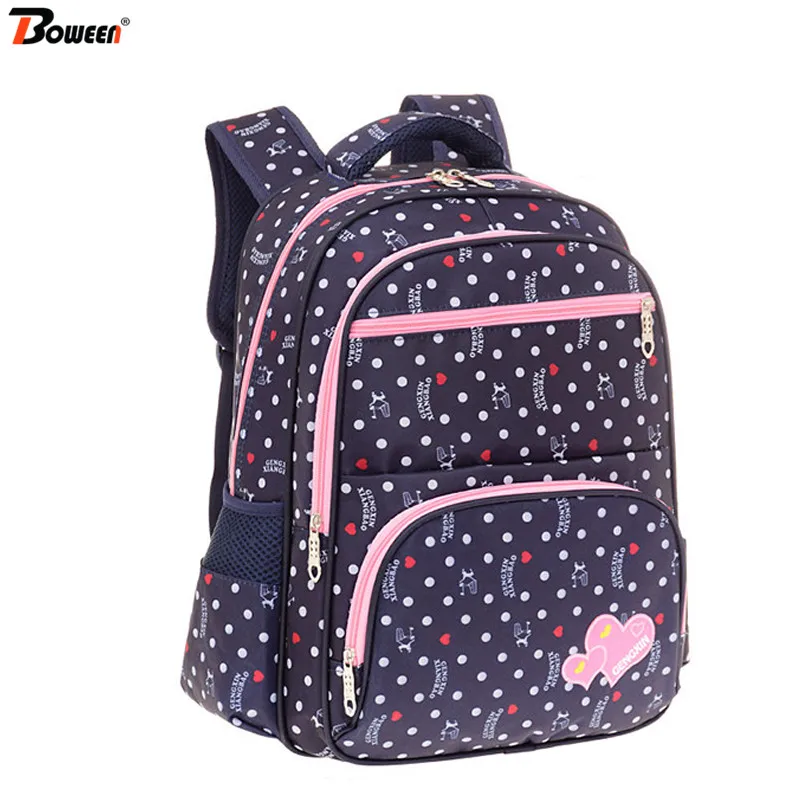 Children School Bags for Girls Primary School Backpack Child Schoolbag Backpack Kids Sweet Princess Bow Polka Dots Grade 1-3-6
Children School Bags for Girls Primary School Backpack Child Schoolbag Backpack Kids Sweet Princess Bow Polka Dots Grade 1-3-6