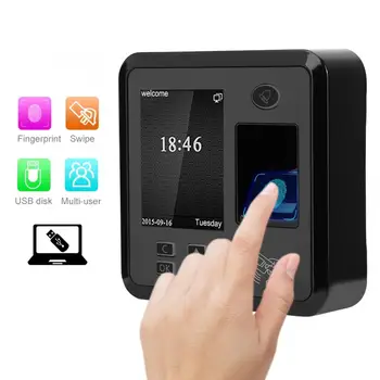 TCP IP 2.4in TFT 125KHZ Fingerprint RFID Card Time Attendance Machine Access Control System
TCP IP 2.4in TFT 125KHZ Fingerprint RFID Card Time Attendance Machine Access Control System