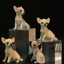 Toy Mr.z Toys-Accessories Simulation Miniature Action-Figure Dog-Model Cute PVC Scene