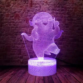 Flashing 3D Illusion LED Kids Nightlight Colorful Changing Light Wuba Anime action & toy figures Party Gift 
Flashing 3D Illusion LED Kids Nightlight Colorful Changing Light Wuba Anime action & toy figures Party Gift