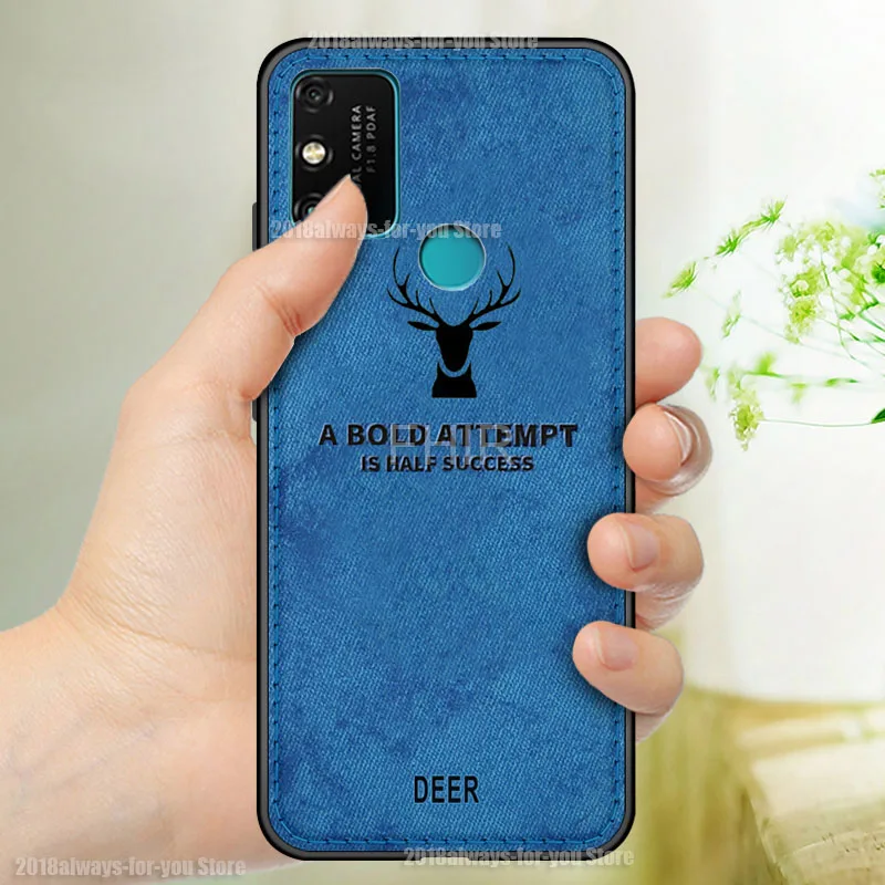 Мягкий тканевый чехол для Huawei Honor 9A 9C 9X 8X P20 P30 P40 Lite Pro Nova 5T P Smart Plus 20 10 20S с