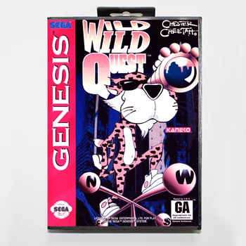 Chester Cheetah Wild Wild Quest with Retail Box 16bit MD Game Card For Sega Mega Drive/ Genesis
Chester Cheetah Wild Wild Quest with Retail Box 16bit MD Game Card For Sega Mega Drive/ Genesis