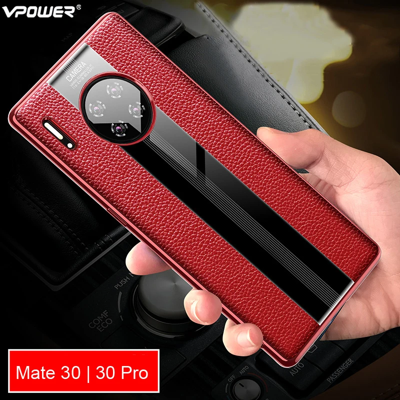 Luxury Genuine Leather Case For Huawei Mate 30 Pro Case Leather Shockproof Back Cover funda Mate30 Pro Protector Case
Luxury Genuine Leather Case For Huawei Mate 30 Pro Case Leather Shockproof Back Cover funda Mate30 Pro Protector Case
