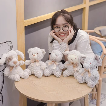 20cm Anime Cartoon Animal Series Doll Plush Toy Soft Stuffed Bear Rabbit Elephant Sheep Dog Appease Baby Girls Birthday Gifts
20cm Anime Cartoon Animal Series Doll Plush Toy Soft Stuffed Bear Rabbit Elephant Sheep Dog Appease Baby Girls Birthday Gifts