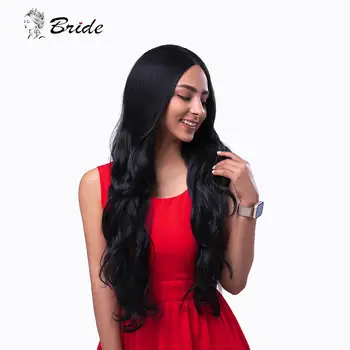 BRIDE Synthetic Wigs Long Wavy Wig Natural Soft Black Wigs For Women Cosplay Wig Heat Resistant False Hair For Party Daily Use
BRIDE Synthetic Wigs Long Wavy Wig Natural Soft Black Wigs For Women Cosplay Wig Heat Resistant False Hair For Party Daily Use