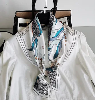 Women's 100% Pure Silk 12mm Printed Square Scarf Wrap Kerchief 68cm 26.7" WJ157
Women's 100% Pure Silk 12mm Printed Square Scarf Wrap Kerchief 68cm 26.7" WJ157