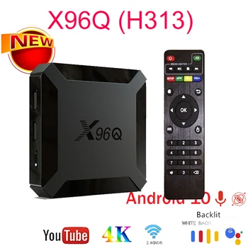 2020 X96Q TV Box 4K 2.4G Android 10.0 2GB 16GB Allwinner H313 Quad Core Wifi Netflix Youtube Android 10 Set Top Box Media Playe
2020 X96Q TV Box 4K 2.4G Android 10.0 2GB 16GB Allwinner H313 Quad Core Wifi Netflix Youtube Android 10 Set Top Box Media Playe