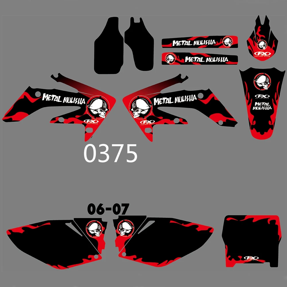 For HONDA CRF250R CRF250 2006 2007 Graphics Decals Stickers Custom Number Name 3M Full Motorcycle Backgrounds Accessories
For HONDA CRF250R CRF250 2006 2007 Graphics Decals Stickers Custom Number Name 3M Full Motorcycle Backgrounds Accessories