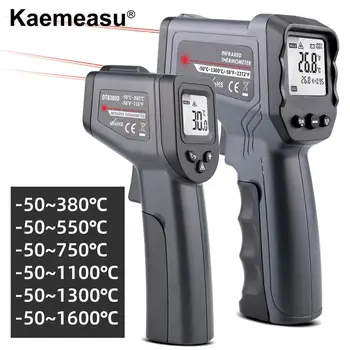 Digital Infrared Thermometer -50~380/550/750/1100/1300/1600 Degree Single/Double Laser Non-Contact Thermometer Gun Thermometer
Digital Infrared Thermometer -50~380/550/750/1100/1300/1600 Degree Single/Double Laser Non-Contact Thermometer Gun Thermometer