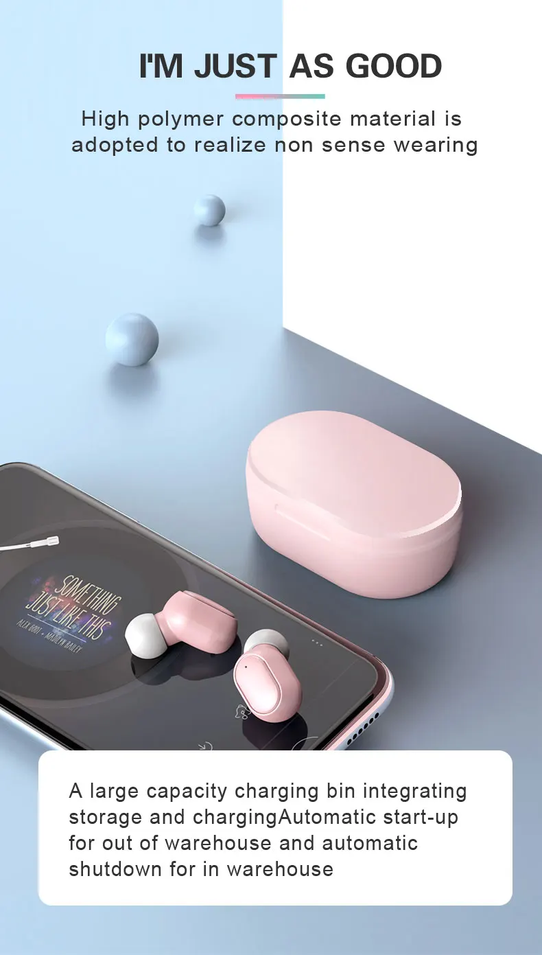 A6S TWS Wireless Headphones 10 H3e7a7bcc72c44a409d3bb3cae16d32fbT