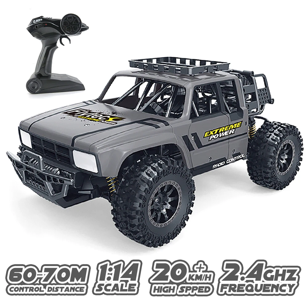 Flytec SL-151A 1/14 2.4GHz RC Car 20km/h High Speed Off-Road Racing Climbing Car Dessert Buggy RC Toys for Kids
Flytec SL-151A 1/14 2.4GHz RC Car 20km/h High Speed Off-Road Racing Climbing Car Dessert Buggy RC Toys for Kids