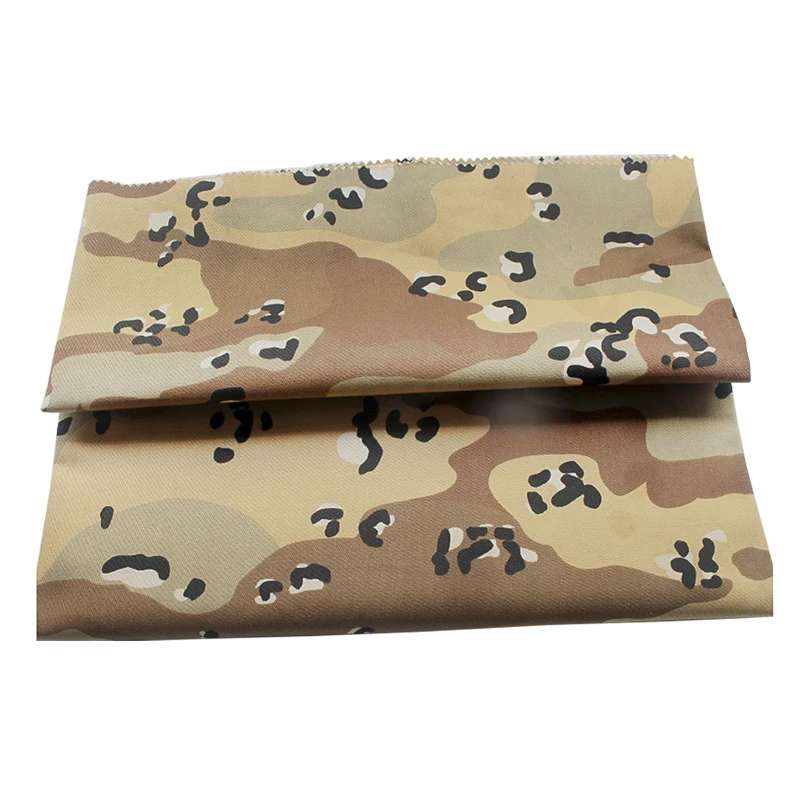 1.5 Meter Width Hunting Desert Spot Camouflage Fabric Polyester Cotton Twill Camo Cloth DIY Military Training Clothing Material | Спорт и