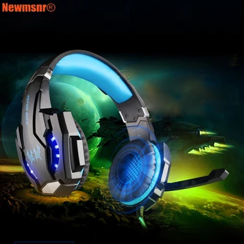Newmsnr G9000 USB 7.1/3.5mm plug Surround Sound Version Game Gaming Headphone Computer Headset Earphone Headband with Microphone
Newmsnr G9000 USB 7.1/3.5mm plug Surround Sound Version Game Gaming Headphone Computer Headset Earphone Headband with Microphone