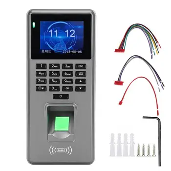 DC 12V 2.8in TFT HD Display Fingerprint Password Card Door Access Control with Attendance Hot Sale
DC 12V 2.8in TFT HD Display Fingerprint Password Card Door Access Control with Attendance Hot Sale