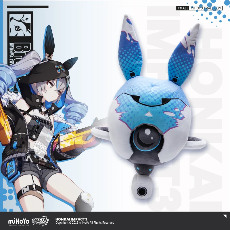 Game Honkai Impact 3 Bronya HAXXOR BUNNY Theme Cosplay Stuffed Plush Drone Doll Anime Pillow Cushion Cotton Birthday Gifts Toy
Game Honkai Impact 3 Bronya HAXXOR BUNNY Theme Cosplay Stuffed Plush Drone Doll Anime Pillow Cushion Cotton Birthday Gifts Toy