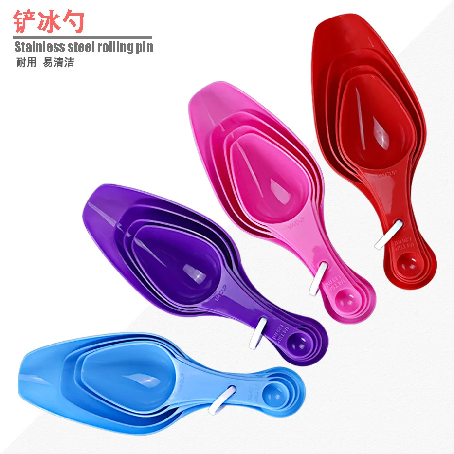 Amazon Color 4 Pieces in a Set Ice Scoop mian fen chan Rice Grain Shovel Ice Cubes Shovel Multi-functional Bakery Burdening Shov
Amazon Color 4 Pieces in a Set Ice Scoop mian fen chan Rice Grain Shovel Ice Cubes Shovel Multi-functional Bakery Burdening Shov