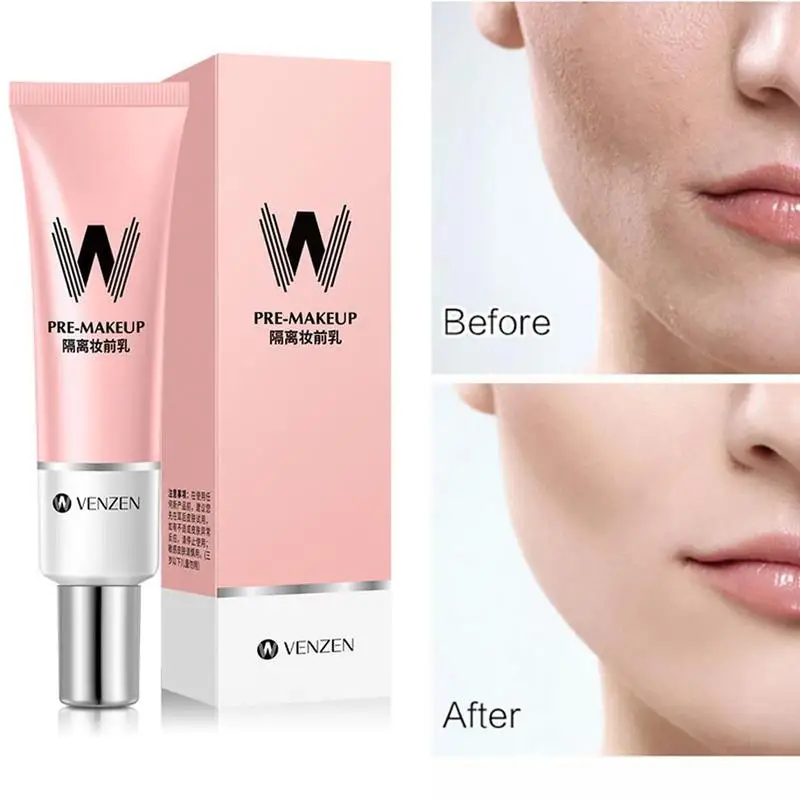 30ml VENZEN W Primer Make Up Shrink Pore Primer Base Smooth Face Brighten Makeup Skin Invisible Pores Concealer Korea Cosmetics
30ml VENZEN W Primer Make Up Shrink Pore Primer Base Smooth Face Brighten Makeup Skin Invisible Pores Concealer Korea Cosmetics