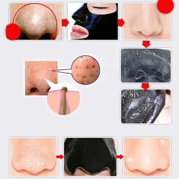 Facial Pore Cleanser Mask Acne Treatment Face Care 10pcs/lot Peel Off Minerals Mud Black Mask Nose Blackhead Remover
Facial Pore Cleanser Mask Acne Treatment Face Care 10pcs/lot Peel Off Minerals Mud Black Mask Nose Blackhead Remover