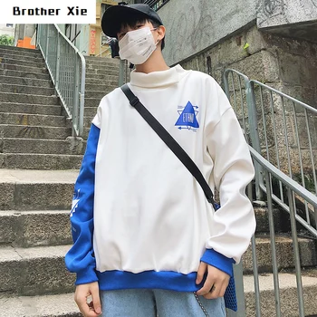 Autumn New Hoodies Men Fashion Contrast Color Casual Cotton Pullover Man Streetwear Hip Hop Loose Sweatshirt Large Size M-5XL
Autumn New Hoodies Men Fashion Contrast Color Casual Cotton Pullover Man Streetwear Hip Hop Loose Sweatshirt Large Size M-5XL