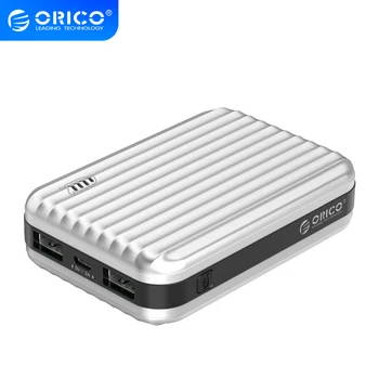 ORICO 10000mah External Battery 5V2A*2 Dual Output Power Bank With LED Indicator Charger Adapter for Mobile Phone
ORICO 10000mah External Battery 5V2A*2 Dual Output Power Bank With LED Indicator Charger Adapter for Mobile Phone