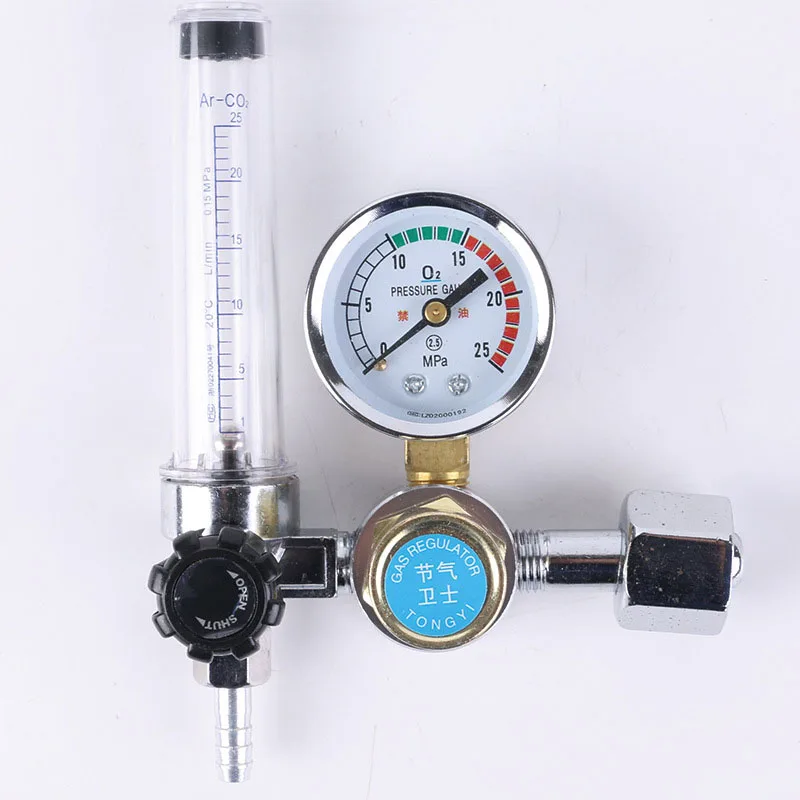 G5/8 0-25MPa Argon Regulator Argon Flow Meter Air Pressure Regulator Gauge For Weld Mig Tig Welding Pressure Reducer flowmeter
G5/8 0-25MPa Argon Regulator Argon Flow Meter Air Pressure Regulator Gauge For Weld Mig Tig Welding Pressure Reducer flowmeter