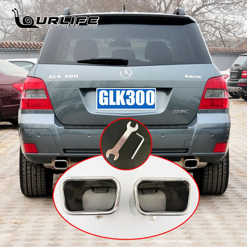 Fit For Benz GLK300 GLK350 2009 2010 2011 Accessories Muffler Tailpipe Pair Chrome Exhaust Tail End Pipe Tip Cover Kit Trim
Fit For Benz GLK300 GLK350 2009 2010 2011 Accessories Muffler Tailpipe Pair Chrome Exhaust Tail End Pipe Tip Cover Kit Trim