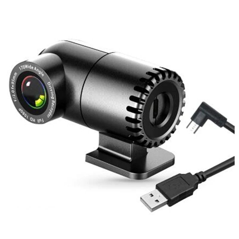Hidden Car DVR Lens 360 Degree Rotatable Dash Cam USB Mini Camera ADAS LDWS Auto Digital Video Recorder For Android Multi Player
Hidden Car DVR Lens 360 Degree Rotatable Dash Cam USB Mini Camera ADAS LDWS Auto Digital Video Recorder For Android Multi Player