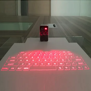 Bluetooth Laser keyboard Wireless Virtual Projection Portable keyboard for Iphone Android Smart Phone Ipad Tablet PC Notebook
Bluetooth Laser keyboard Wireless Virtual Projection Portable keyboard for Iphone Android Smart Phone Ipad Tablet PC Notebook
