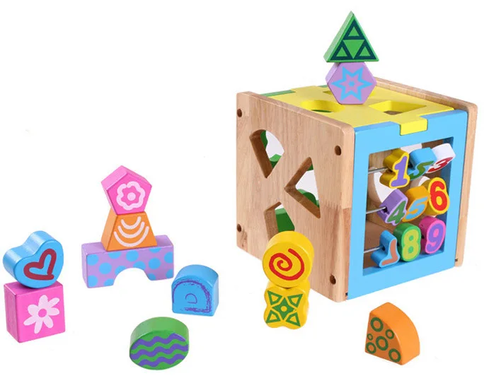 Youdele Multi-functional Intelligence Box Children Learning Shape Building Blocks Matching Acumen Estates Are shu zi he Wooden T 
Youdele Multi-functional Intelligence Box Children Learning Shape Building Blocks Matching Acumen Estates Are shu zi he Wooden T