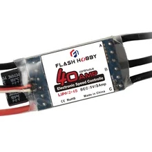 Clearance sale Flash hobby 40A ESC airplane firmware 2-4S 3A BEC for Rc Airplane parts 
Clearance sale Flash hobby 40A ESC airplane firmware 2-4S 3A BEC for Rc Airplane parts